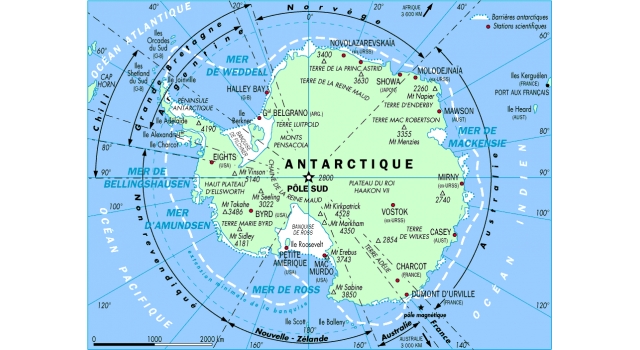 L'Antarctique, défis environnementaux et enjeux géopolitiques