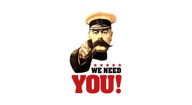 We need You!