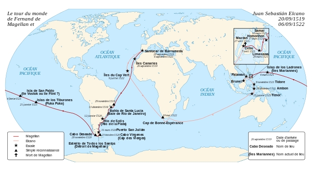 L'expédition de Magellan et le premier tour du monde (1519-1522)