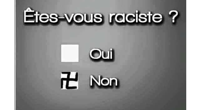 Etes-vous raciste?