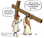 Dessin apologétique - Jésus face aux laïcards